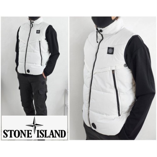 stone islan* 스톤아일랜* 리미티드 양지퍼 경량 조끼