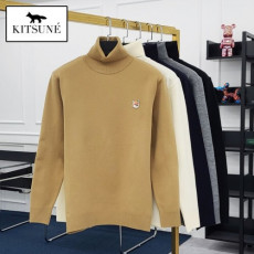 maison kitsun* 메종키츠* 폭스헤드 폴라 니트