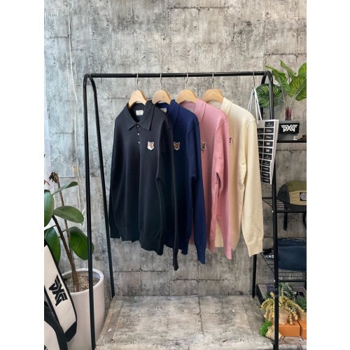 maison kitsun* 메종키츠* 폭스헤드 카라니트3