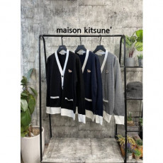 maison kitsun* 메종키츠* 폭스 울 가디건