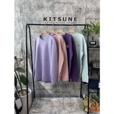 maison kitsun* 메종키츠* 폭스헤드 울캐시니트5