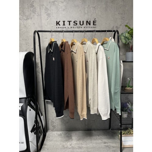 maison kitsun* 메종키츠* 수입고급 캐시미어니트