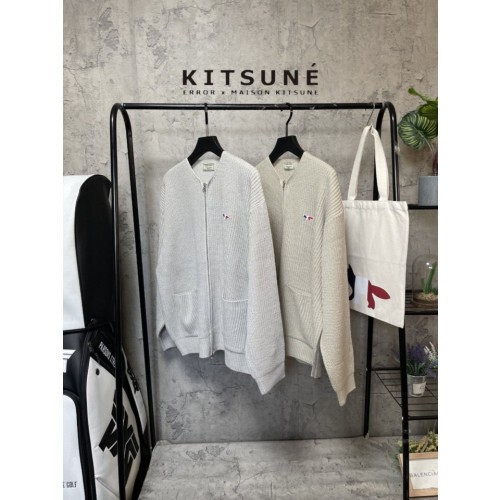 maison kitsun* 메종키츠* 하찌 브이가디건3