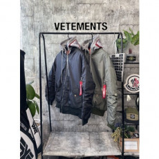 vetements 베트멍 후드패치 샤링항공점퍼