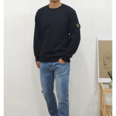 stone islan* 스톤아일랜* 베이직 와펜 맨투맨