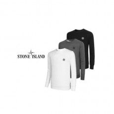 stone islan* 스톤아일랜* 원형 로고 맨투맨