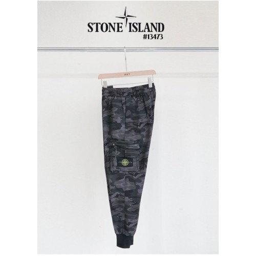 stone islan* 스톤아일랜* 남성 카모 포켓 조거 팬츠