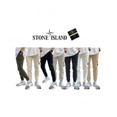 stone islan* 스톤아일랜* s/s 뒤포인트 밴딩 카고 조거 팬츠