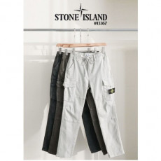 stone islan* 스톤아일랜* 남성 투포켓 밴딩 카고 팬츠