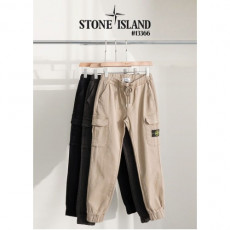 stone islan* 스톤아일랜* 남성 약기모 투포켓 카고 조거 팬츠