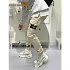 stone islan* 스톤아일랜* 면카고 반밴딩 조거