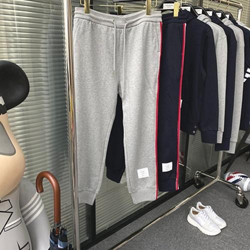 톰브라* 삼선라인 조거팬츠