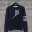 톰브라* 카이트 아이콘 사선완장 니트 스웨터 mka385a