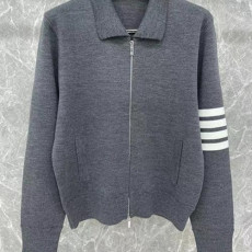톰브라* 밀라노 스티치 사선완장 집업 봄버 자켓 mkj065a 00219 055
