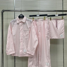 톰브라* 유니버시티 스트라이프 포플린 파자마 세트 mpj001a