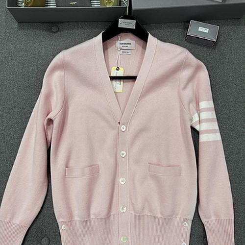 톰브라* 사선완장 가디건 핑크