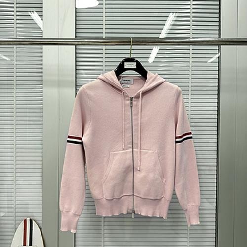 톰브라* 암밴드 후드 집업 핑크