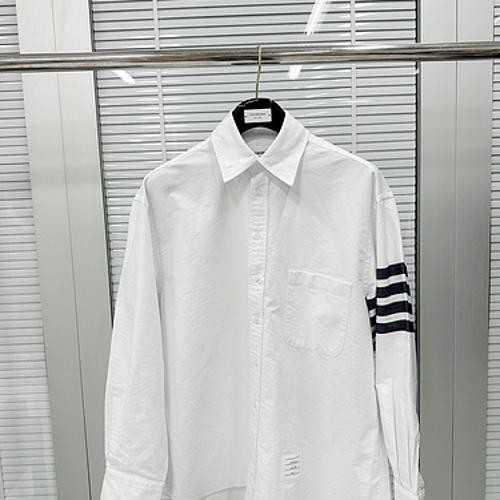 톰브라* 사선완장 셔츠 화이트