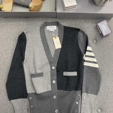 톰브라* 사선완장 펀믹스 밀라노 스티치 가디건