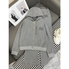 미우미* 25s/s 후드 트레이닝 세트