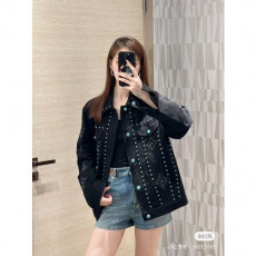 루이비* 엠브로이더드 데님 자켓 (남녀공용)