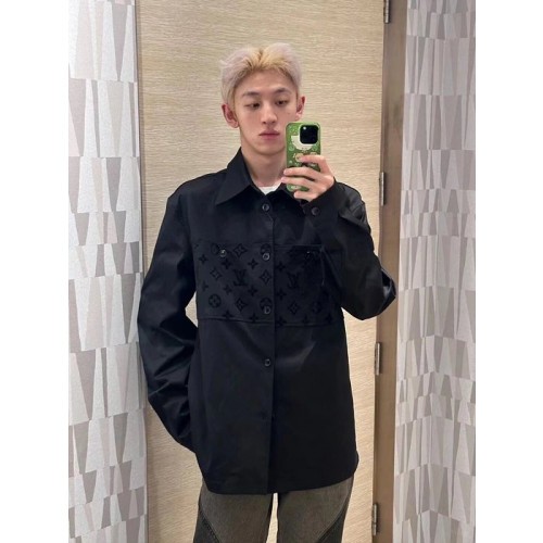 루이비* 모노그램 셋업 셔츠 (남녀공용)