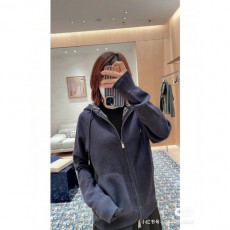 디* 리버시블 오블리크 캐시미어 후드 집업 (남여공용)