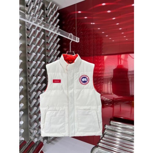 canada goose x rhude x nba 캐나다구스 멀티 패치 다운 패딩 조끼
