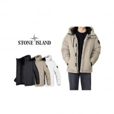 stone islan* 스톤아일랜* 지퍼 후드 패딩