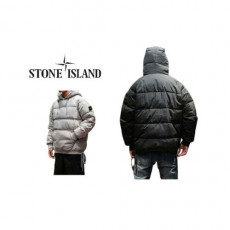 stone islan* 스톤아일랜* 패딩 후드 맨투맨