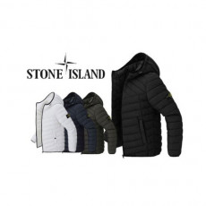 stone islan* 스톤아일랜* 후드 경량 패딩