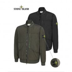stone islan* 스톤아일랜* 와펜패치 경량패딩 자켓