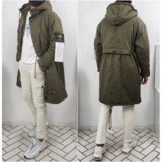 stone islan* 스톤아일랜* 고스트피스 패딩 롱야상