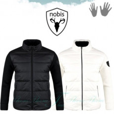 nobis 노비스 믹 덕다운 니트 패딩 점퍼