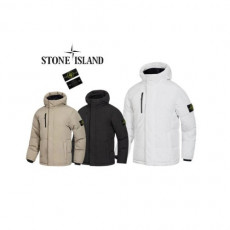 stone islan* 스톤아일랜* 지퍼 리사이클 패딩