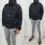 stone islan* 스톤아일랜* 스탠다드 지퍼 패딩 아노락