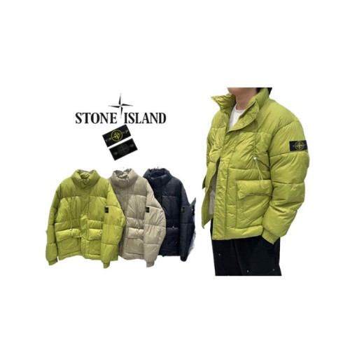 stone islan* 스톤아일랜* 필드 스트링 패딩