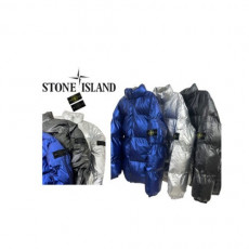 stone islan* 스톤아일랜* 카고 메탈 유광 패딩