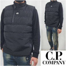 c.p company cp컴퍼니 쉘 오프 양지퍼 패딩 조끼