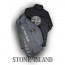 stone islan* 스톤아일랜* 에코닐 하이넥 헤비 리플렉티브 하프 롱 패딩야상