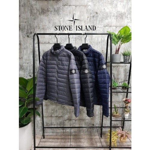 stone islan* 스톤아일랜* 오리털 와팬경량 패딩