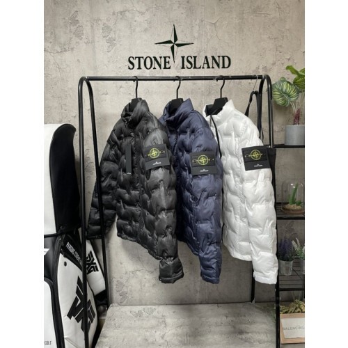 stone islan* 스톤아일랜* 앰보 와팬패딩점퍼 2