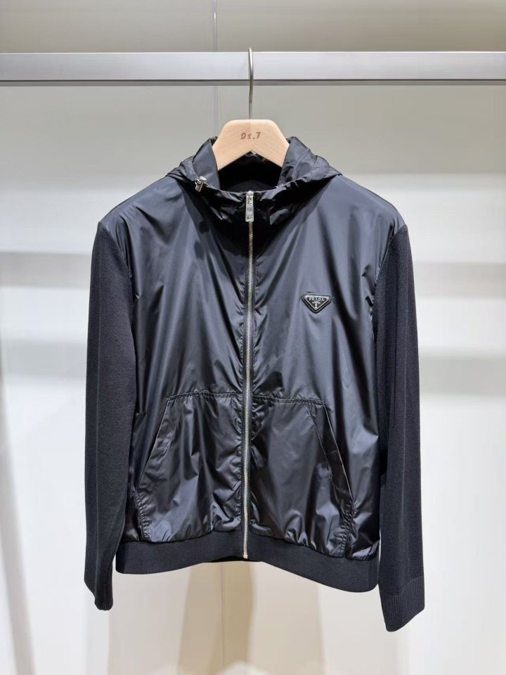 프라다 울니트 자켓