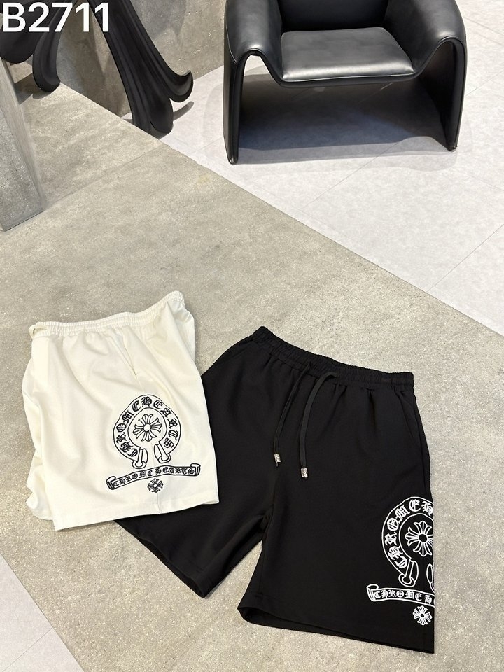 크롬하츠2026ss 말발굽 하프팬츠