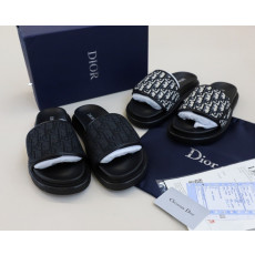 디올 오블리크 아쿠아 샌들