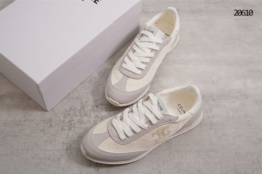 셀린느 트리옹프 레이서 로우 탑 스니커즈