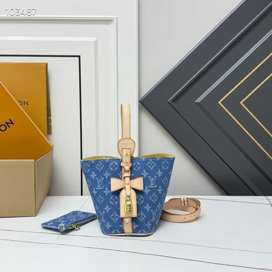 루이비통 올인BB 블루데님 (더스트구성)