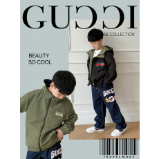 gucc* 키즈 리버시블 자켓