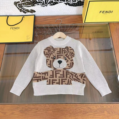 FE*DI 아동용 곰 니트 스웨터