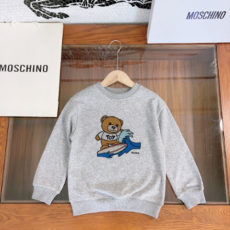 MOS*HINO 아동용 라운드 스웨트셔츠
